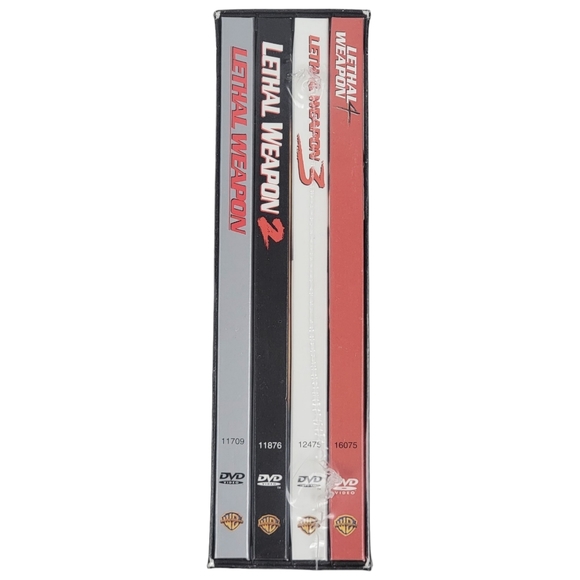 Lethal Weapon The Complete Series 1-4 DVD Video Set - Warner Brothers 1998 - Picture 2 of 3